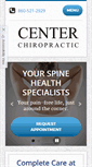 Mobile Screenshot of centerchiropractic.com